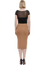 Load image into Gallery viewer, Kimi + Kai Women Knit Pencil Skirt