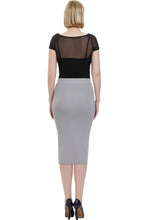 Load image into Gallery viewer, Kimi + Kai Women Knit Pencil Skirt