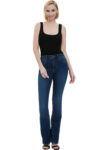 Kimi + Kai Women's U Neck Sleeveless Bodysuit