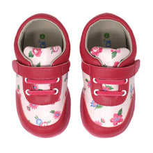 Load image into Gallery viewer, Kimi + Kai Girl&#39;s &quot;Kloe&quot; Floral Sneaker Shoes (First Walker &amp; Toddler)
