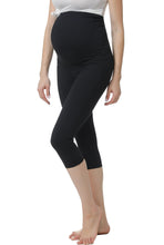 Load image into Gallery viewer, Kimi + Kai Maternity &quot;Bree&quot; Belly Support Leggings (18.5&quot; Inseam)