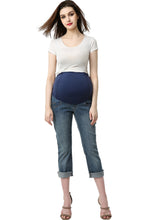 Load image into Gallery viewer, Kimi + Kai Maternity &quot;Jodie&quot; Girlfriend Jeans