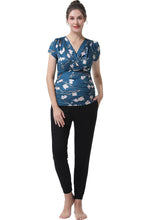 Load image into Gallery viewer, Kimi + Kai Maternity &quot;Josie&quot; Nursing Lounge Top, Joggers &amp; Cardigan