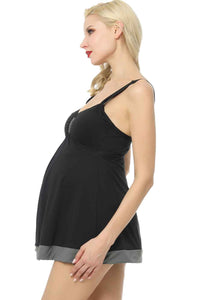 Kimi + Kai Maternity "Teresa" UPF 50+ One Piece Maternity Swim Dress