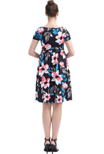 Load image into Gallery viewer, Kimi + Kai Maternity &quot;Astrid&quot; Nursing Skater Dress