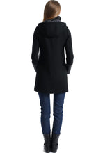 Load image into Gallery viewer, Kimi + Kai Maternity &quot;Tessa&quot; Wool Blend Colorblock Coat