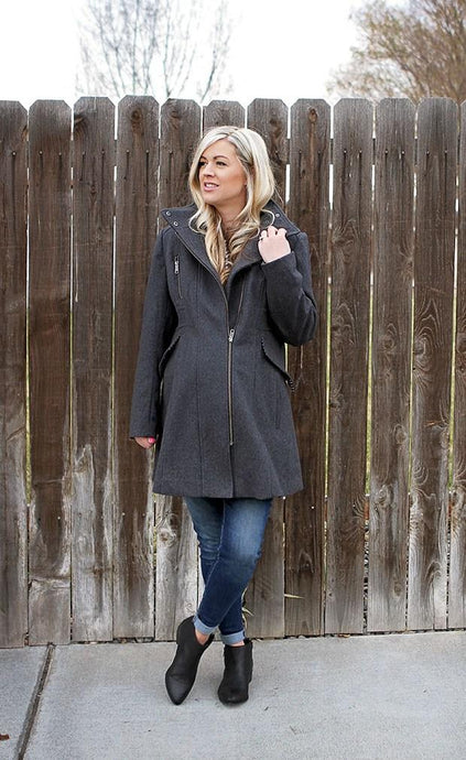 Kate Crandall The Student's Wife - Maternity Coats