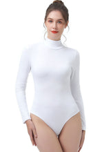 Load image into Gallery viewer, Kimi + Kai Women&#39;s Turtleneck Long Sleeve Bodysuit