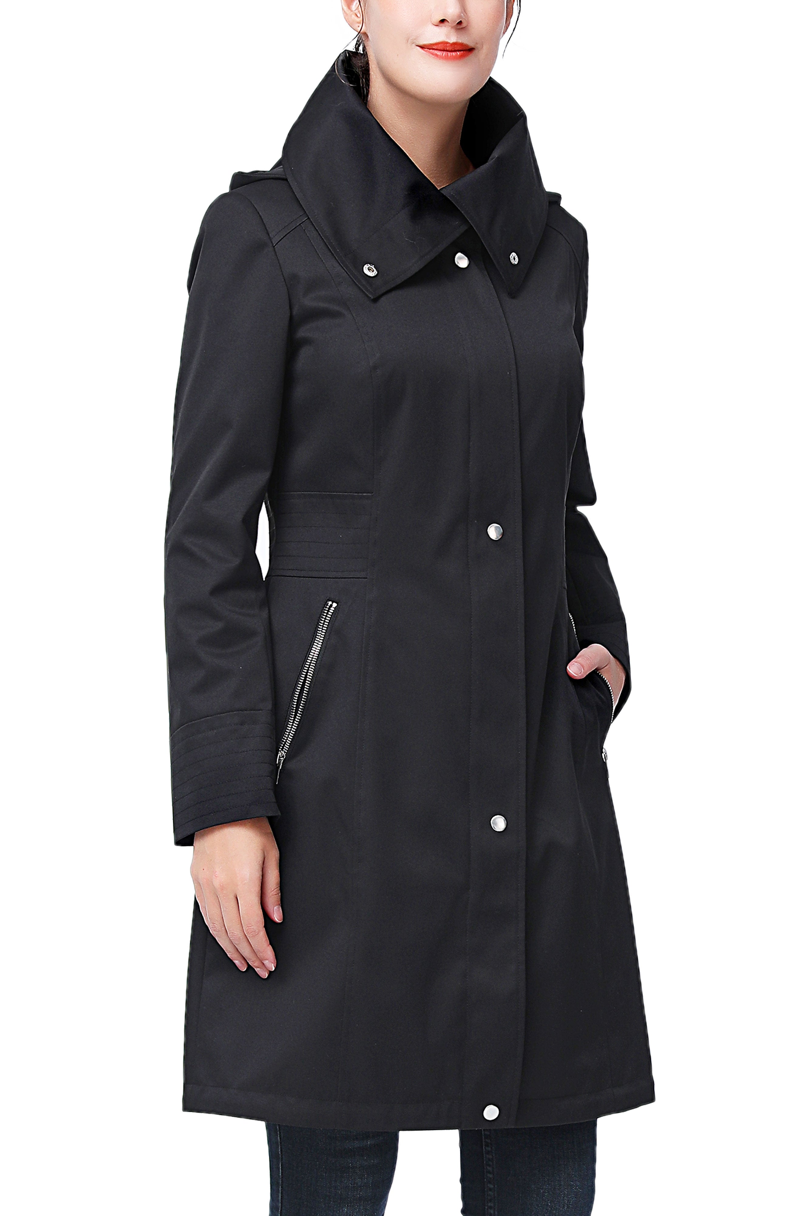 Kimi + Kai Women's "Alys“ Water Resistant Hooded Anorak Coat