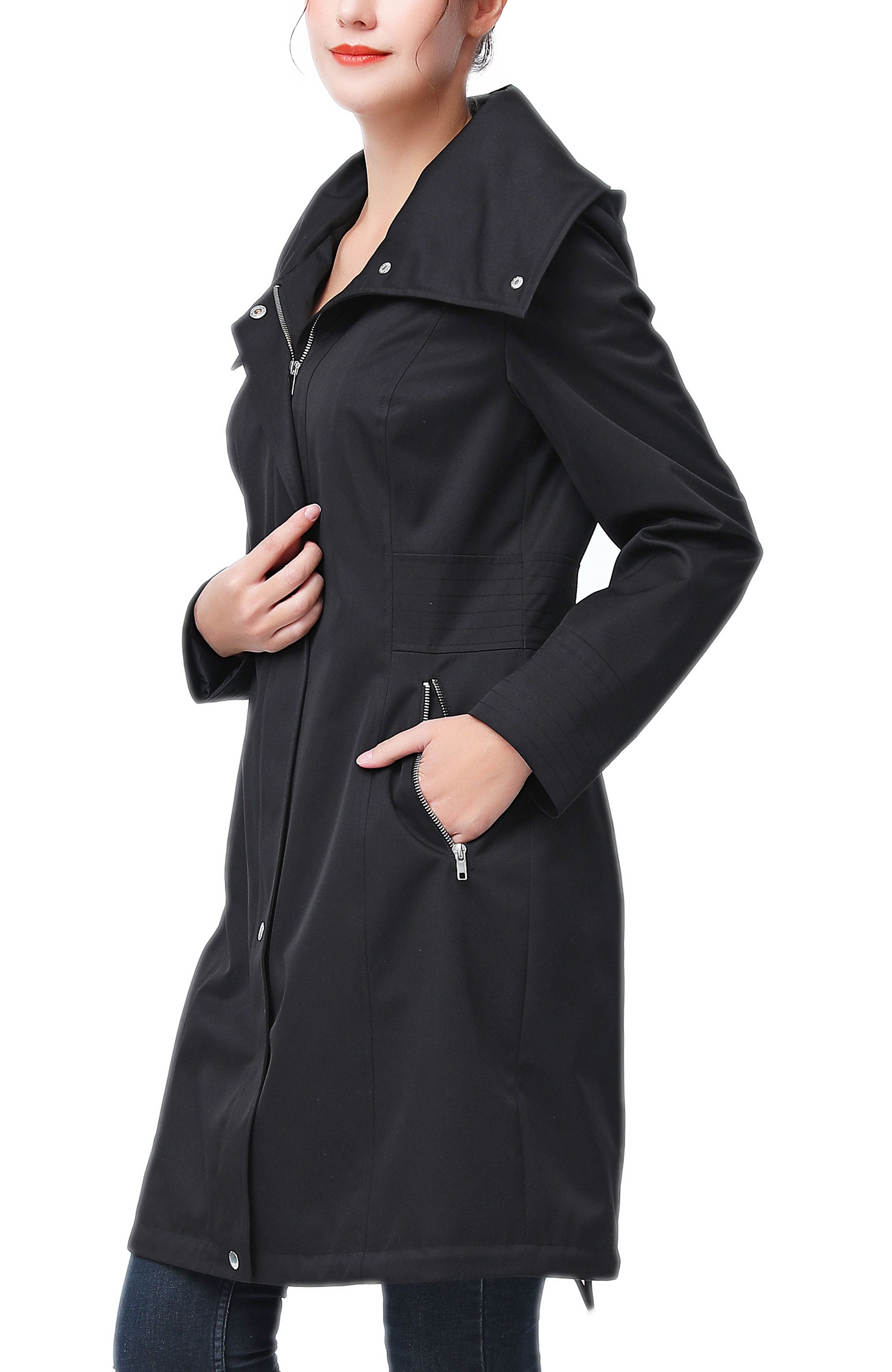 Kimi + Kai Women's "Alys“ Water Resistant Hooded Anorak Coat