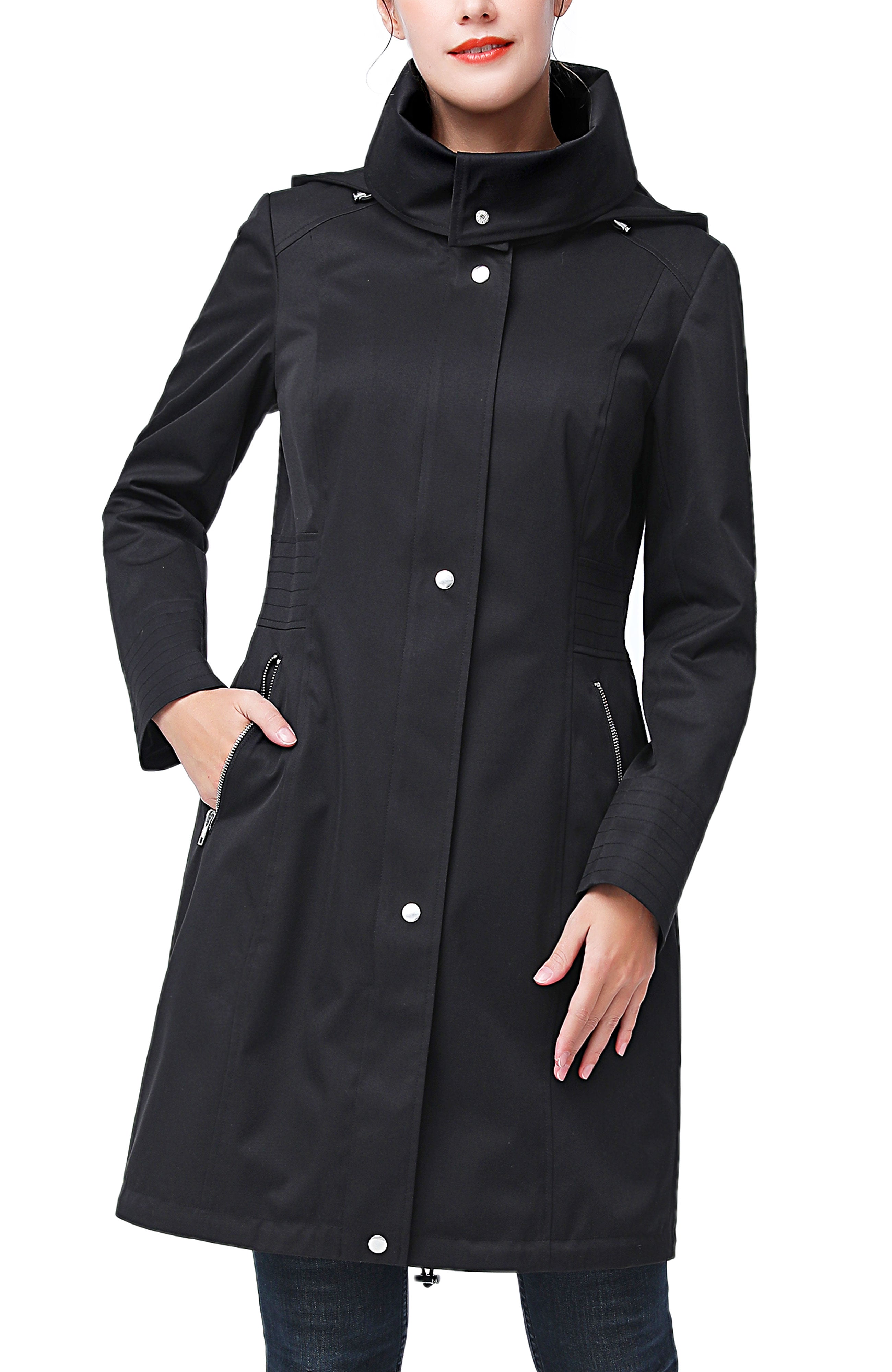Kimi + Kai Women's "Alys“ Water Resistant Hooded Anorak Coat