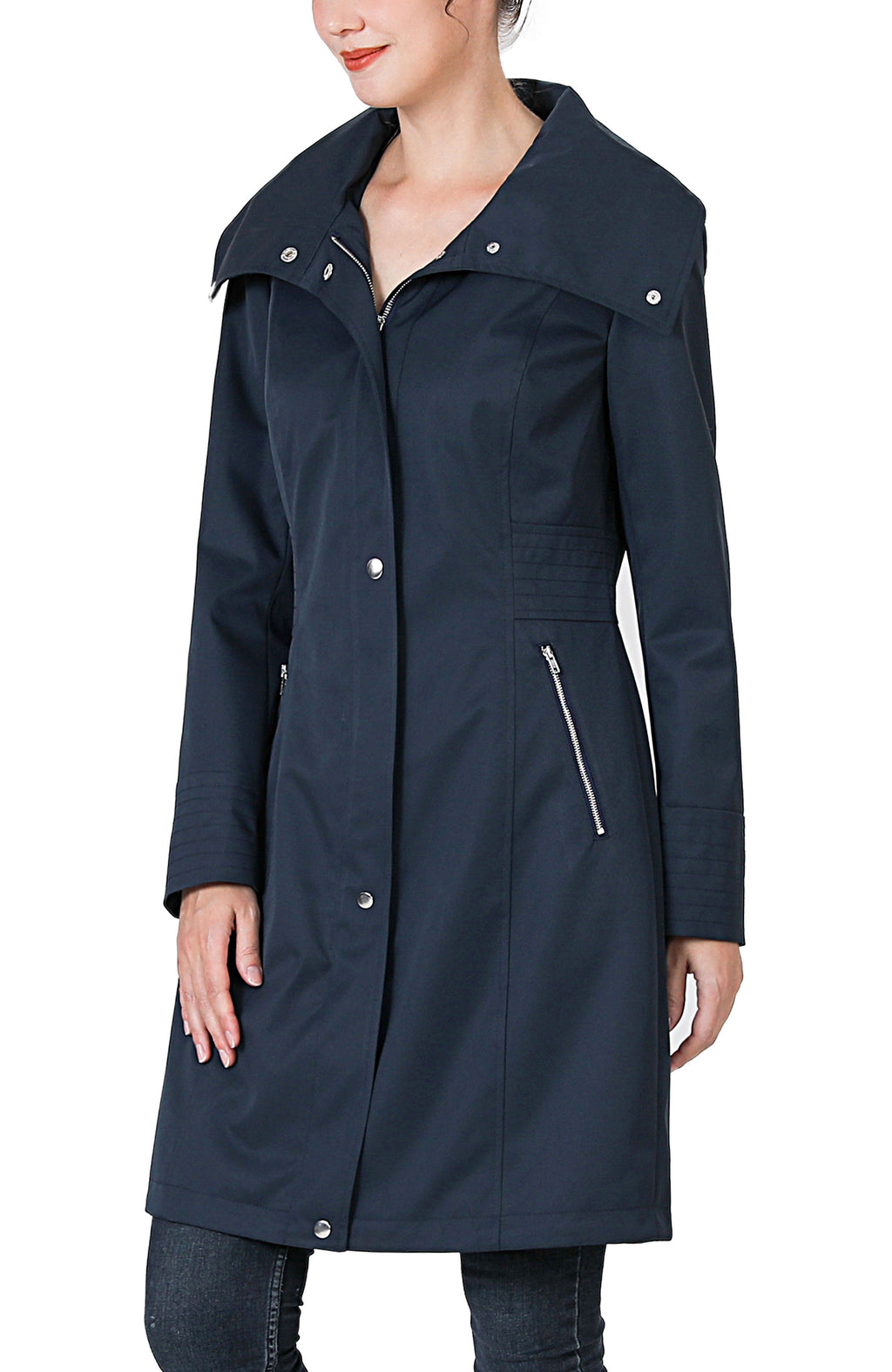 Kimi + Kai Women's "Alys“ Water Resistant Hooded Anorak Coat
