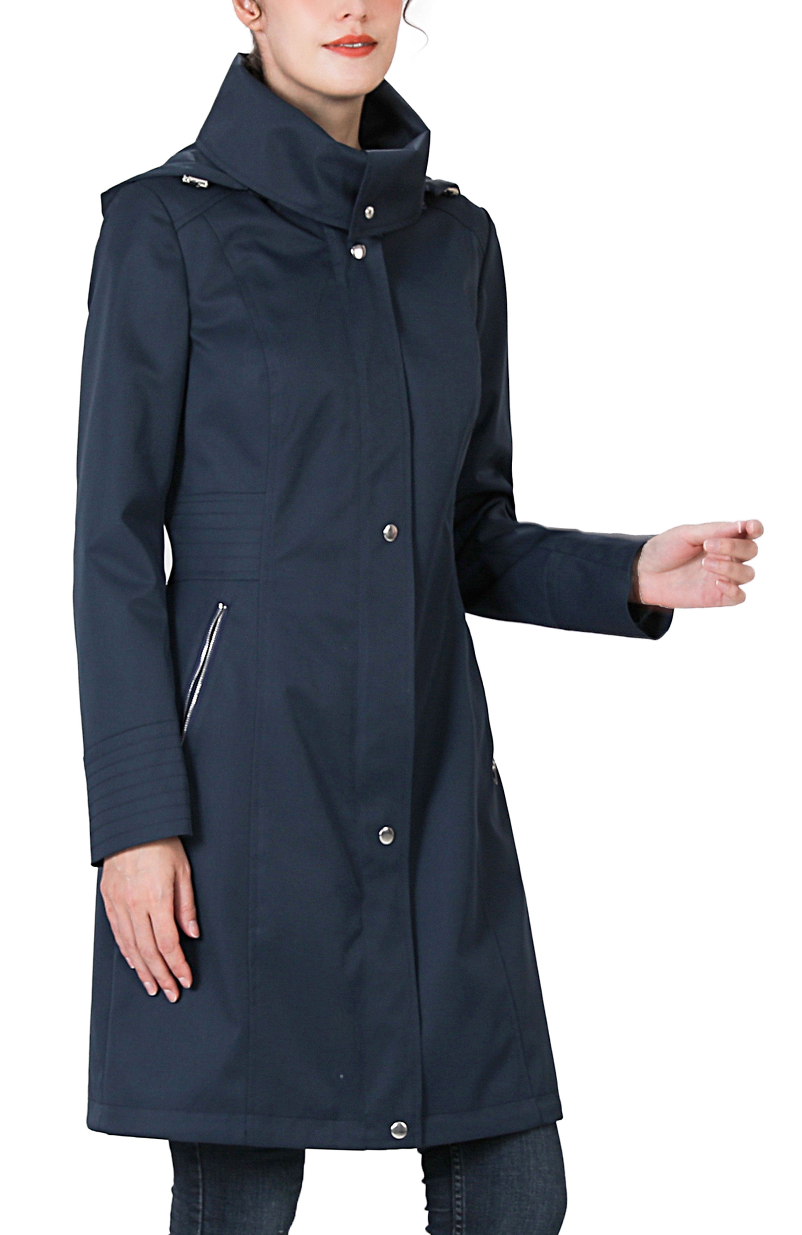 Kimi + Kai Women's "Alys“ Water Resistant Hooded Anorak Coat