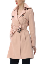 Kimi + Kai Women's "Angie" Waterproof Hooded Trench Coat