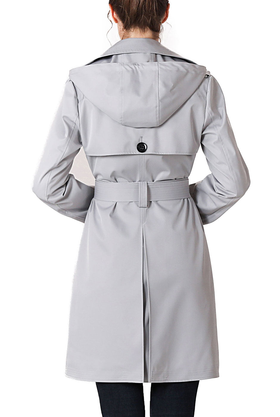 Kimi + Kai Women's "Angie" Waterproof Hooded Trench Coat