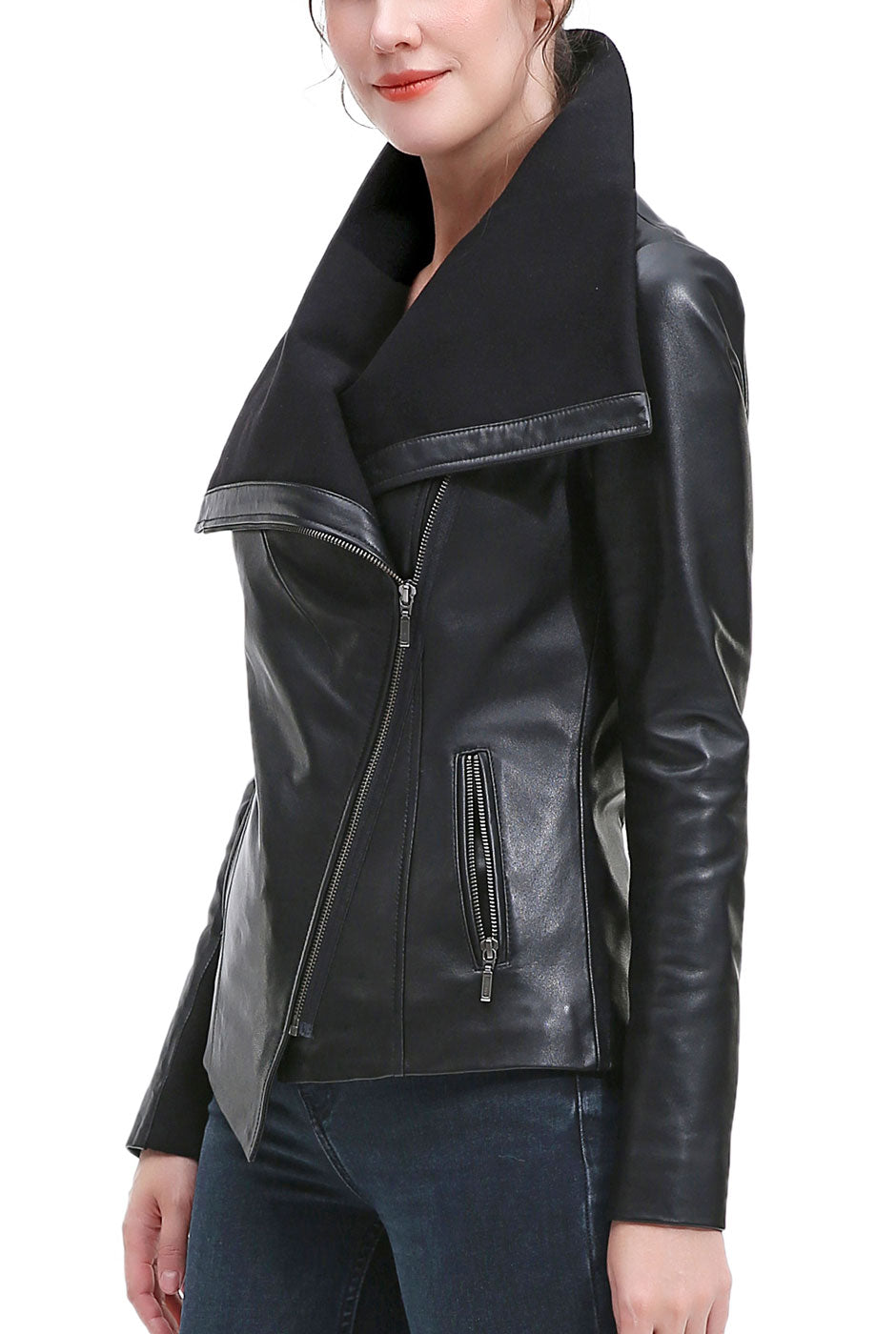 Kimi + Kai Women's "Kiara" Leather Jacket