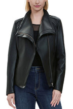 Kimi + Kai Women's "Suki" Faux Leather Moto Jacket