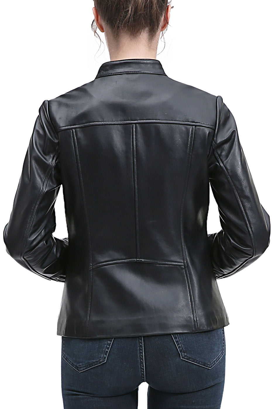 Kimi + Kai Women's "Ana" Leather Moto Jacket