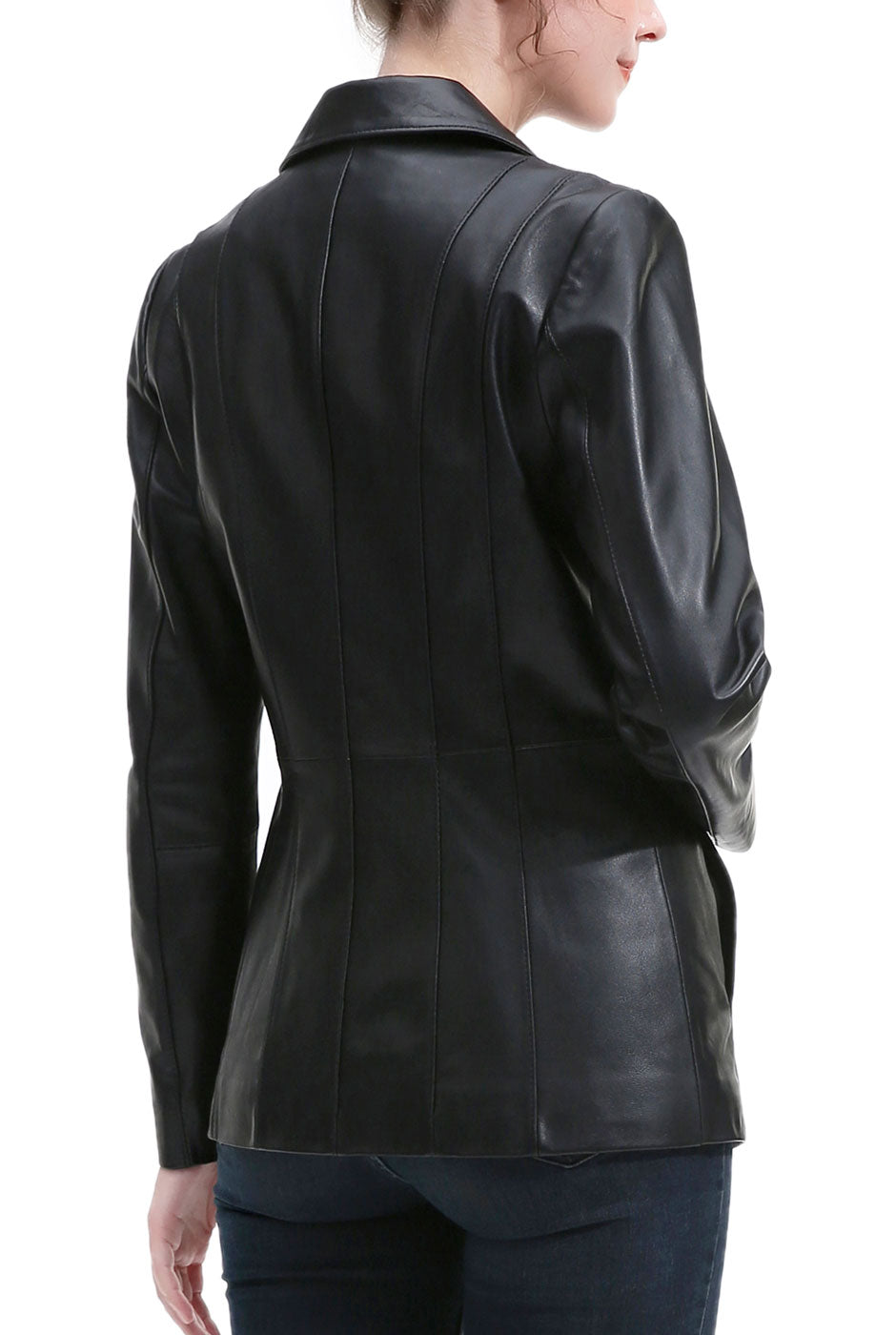 Kimi + Kai Women's "Madeline" Leather Blazer