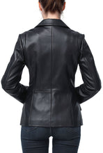 Load image into Gallery viewer, Kimi + Kai Women's "Mya" Leather Blazer