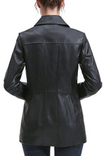 Load image into Gallery viewer, Kimi + Kai Women's "Ailany" Leather Car Coat