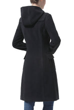 Load image into Gallery viewer, Kimi + Kai Women's "Avani" Wool Blend Hooded Toggle Coat
