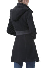 Load image into Gallery viewer, Kimi + Kai Women's "Miller" Wool Blend Hooded Walker Coat