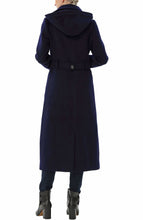 Load image into Gallery viewer, Kimi + Kai Women's "Laila" Long Hooded Wool Walking Coat
