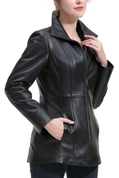 Kimi + Kai Women's "Amy" Leather Jacket