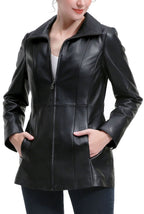 Kimi + Kai Women's "Amy" Leather Jacket