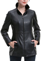 Kimi + Kai Women's "Amy" Leather Jacket
