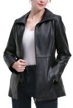 Kimi + Kai Women's "Amy" Leather Jacket