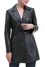 Kimi + Kai Women's "Rylee" Leather Walking Coat
