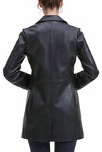 Kimi + Kai Women's "Rylee" Leather Walking Coat