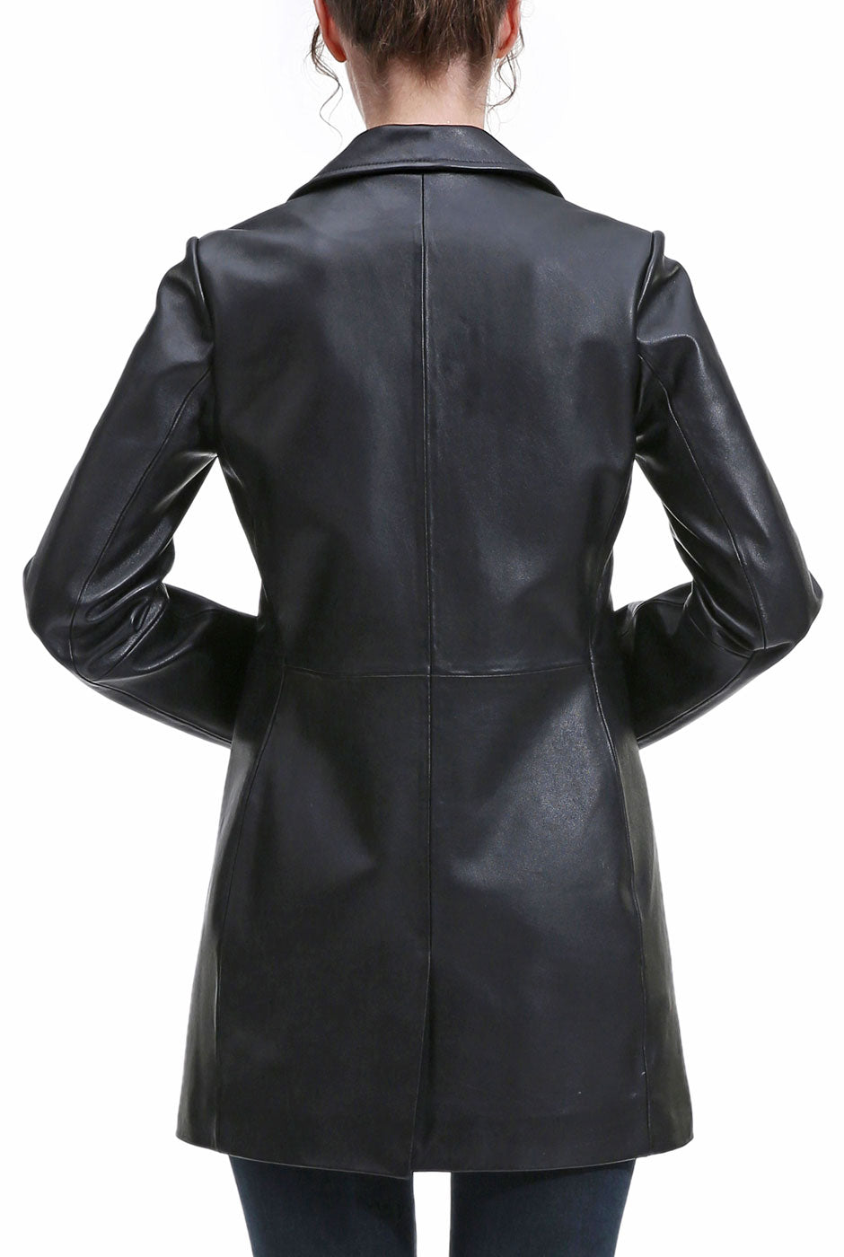 Kimi + Kai Women's "Rylee" Leather Walking Coat