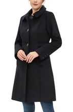 Load image into Gallery viewer, Kimi + Kai Women's "Arina" Wool Blend Walking Coat