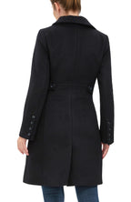 Kimi + Kai Women's "Arina" Wool Blend Walking Coat
