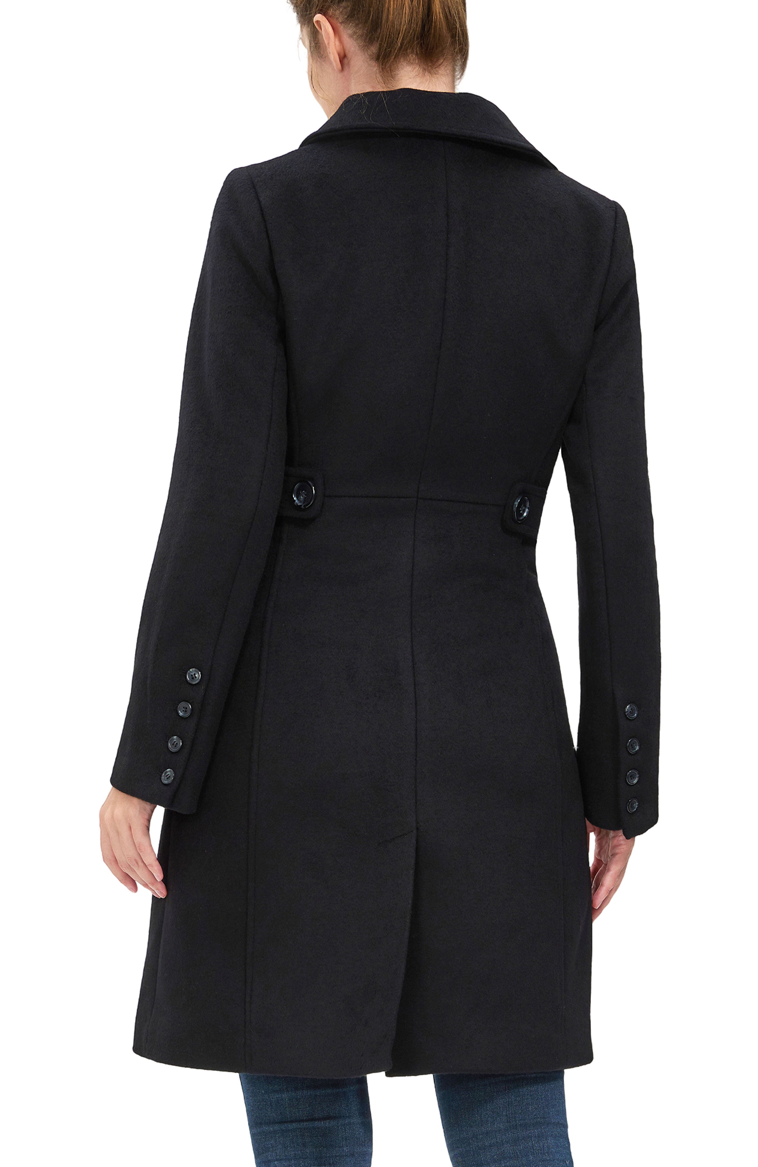 Kimi + Kai Women's "Arina" Wool Blend Walking Coat