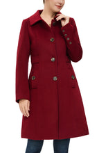 Load image into Gallery viewer, Kimi + Kai Women's "Arina" Wool Blend Walking Coat