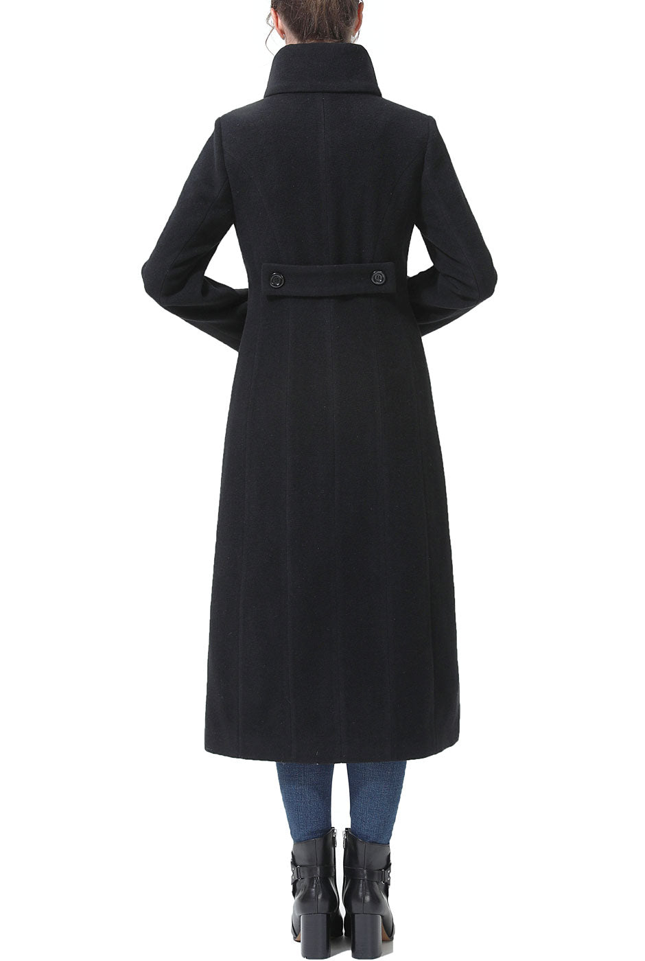 Kimi + Kai Women's "Kaeli" Wool Blend Maxi Coat