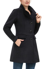 Kimi + Kai Women's "Olivia" Wool Blend Walking Coat
