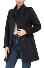 Kimi + Kai Women's "Olivia" Wool Blend Walking Coat