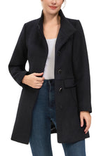 Kimi + Kai Women's "Olivia" Wool Blend Walking Coat