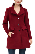 Load image into Gallery viewer, Kimi + Kai Women's "Olivia" Wool Blend Walking Coat