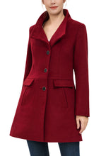 Load image into Gallery viewer, Kimi + Kai Women's "Olivia" Wool Blend Walking Coat