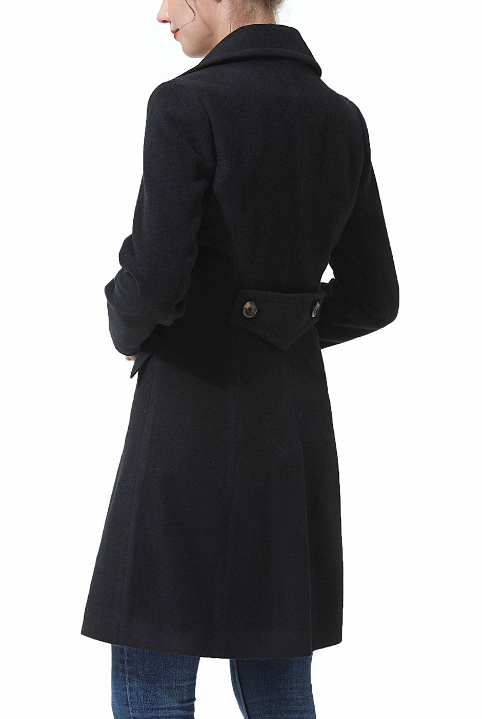 Kimi + Kai Women's "Sasha" Wool Blend Walking Coat