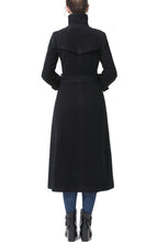 Load image into Gallery viewer, Kimi + Kai Women's "Kataleya" Belted Wool Blend Long Coat
