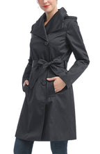 Kimi + Kai Women's "Elsa" Hooded Trench Coat