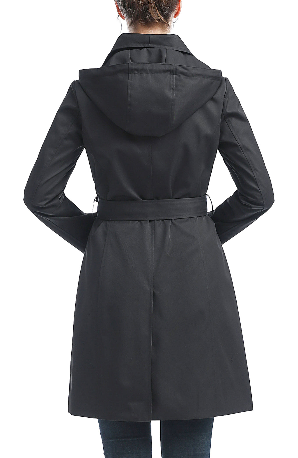 Kimi + Kai Women's "Elsa" Hooded Trench Coat