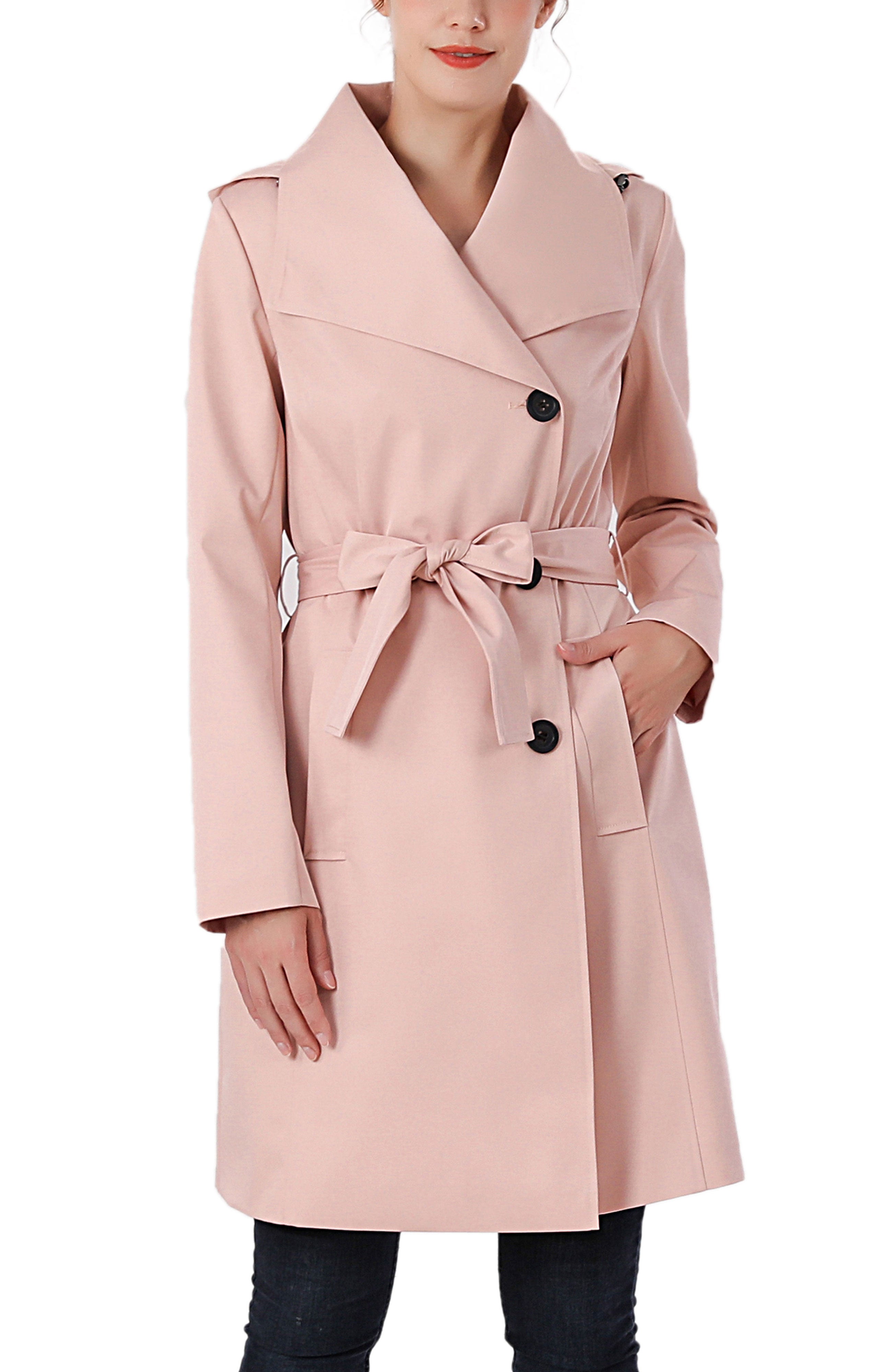 Kimi + Kai Women's "Elsa" Hooded Trench Coat